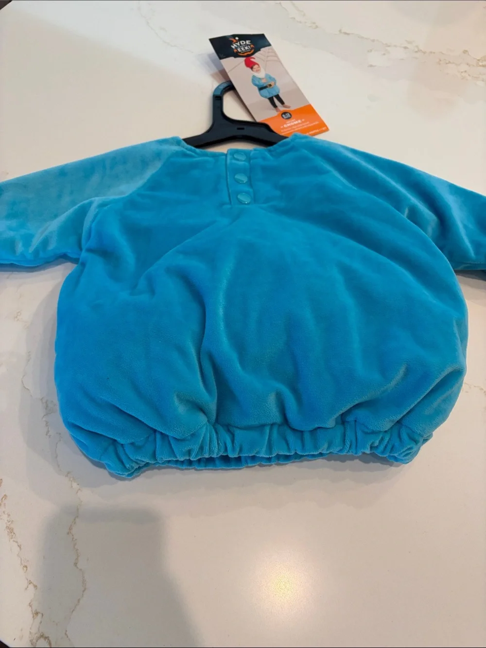 Target Hyde & Eek Babies  Blue Gnome Costume with Red Hat - Picture 5 of 11